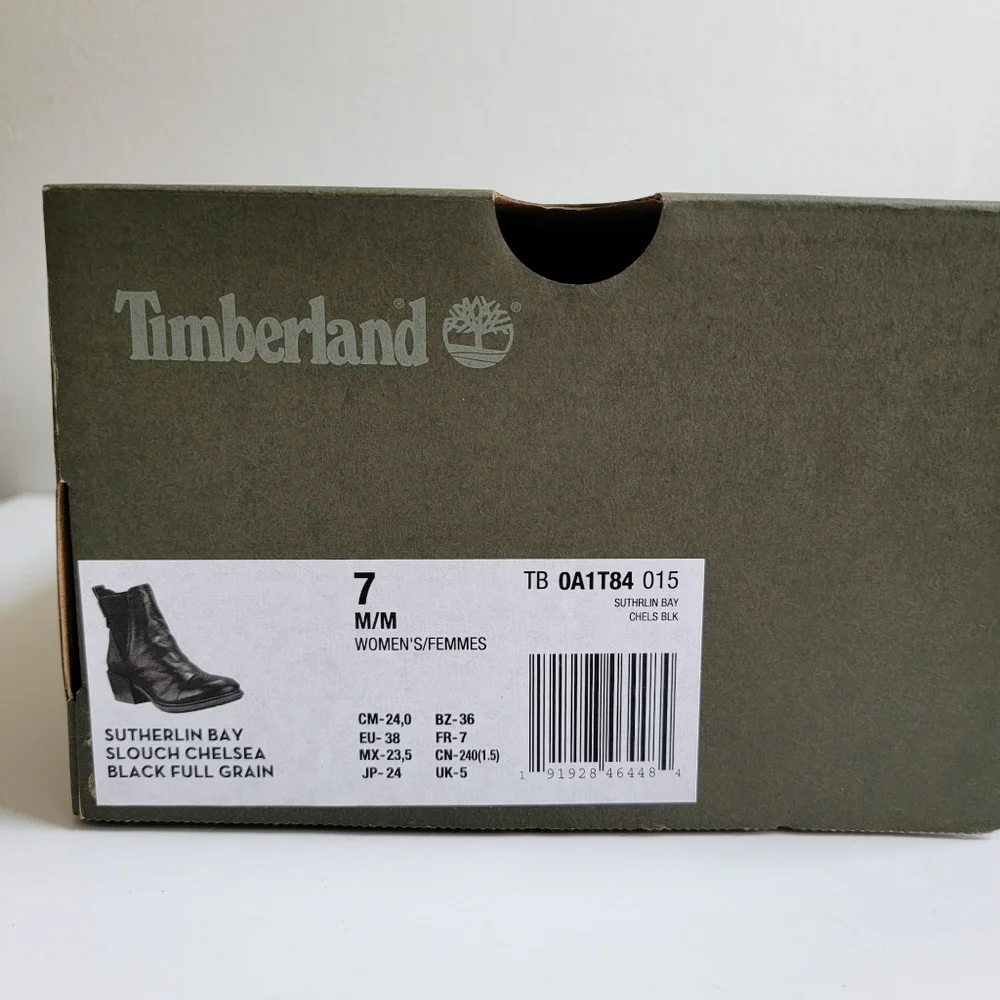 NEW Timberland Sutherlin Bay Chelsea Boots